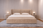 Luxury Upholstered Bed by Luxury line furnishing.